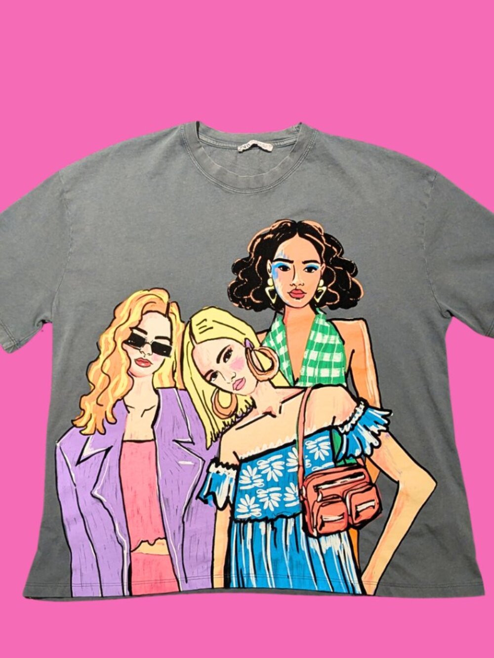 Stylish Women Zara T-Shirt Size M